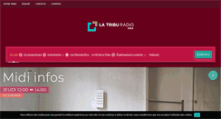 Desktop Screenshot of latriburadio.com